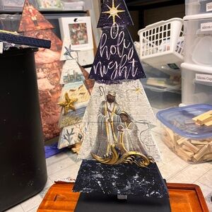 O Holy Night Decorative Holiday Tree
